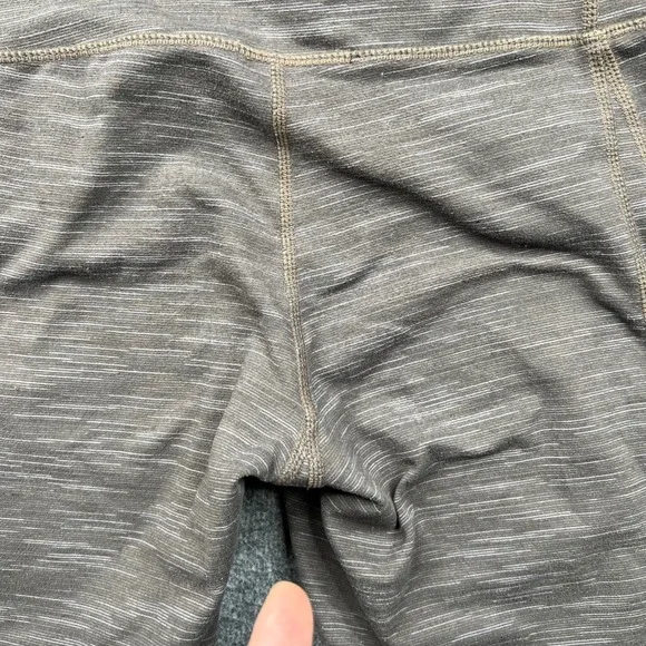 Athleta Leggings Womens Small  Brown Space Dye Heathered Yoga Athletic Tights - Picture 15 of 16